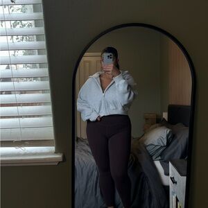 Abercrombie & Fitch Light Gray Hoodie